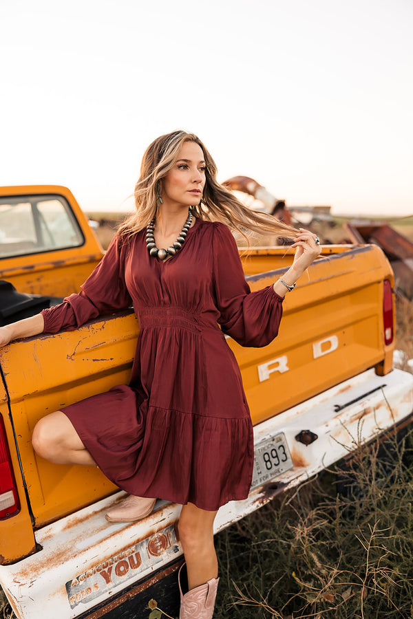 Foothills Dress-Dresses-Crooked Horn Company, Online Women's Fashion Boutique in San Tan Valley, Arizona 85140