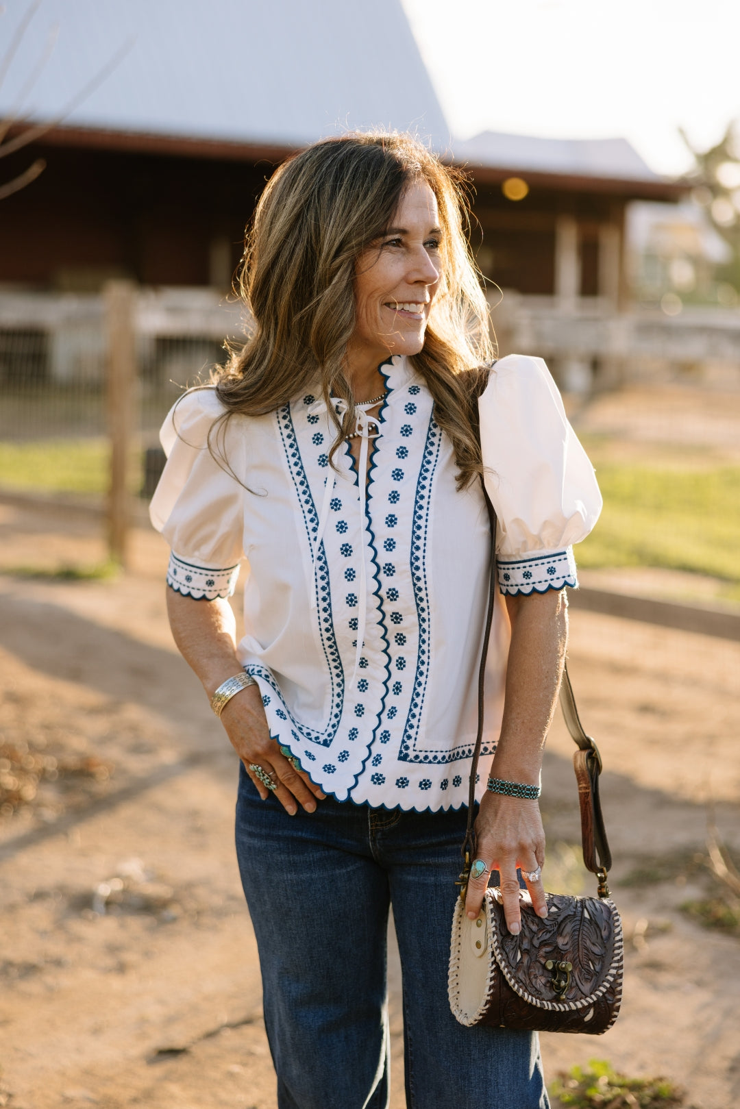 Alexandria Top-Shirts-Crooked Horn Company, Online Women's Fashion Boutique in San Tan Valley, Arizona 85140