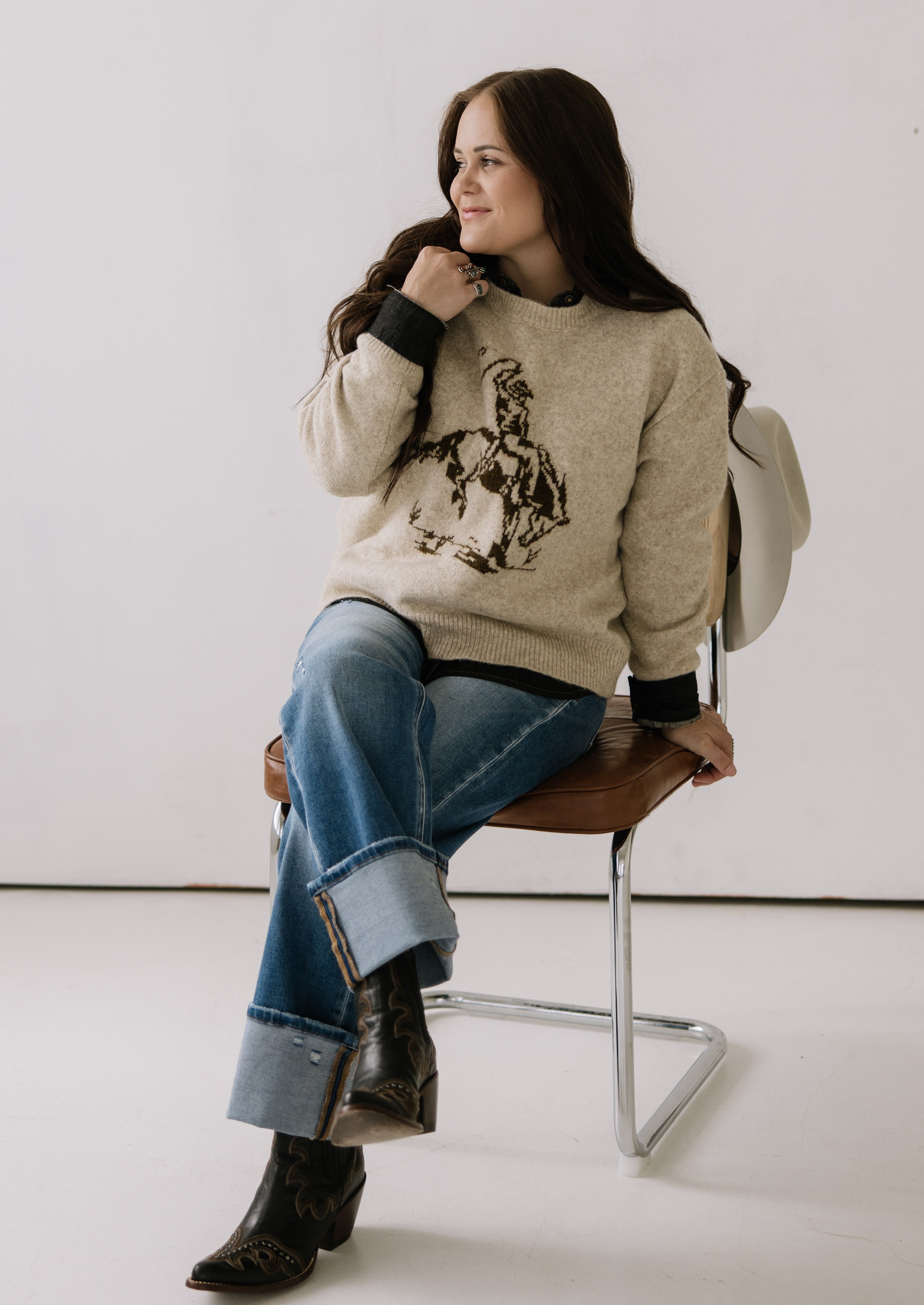 Volga Sweater Top-Shirts-Crooked Horn Company, Online Women's Fashion Boutique in San Tan Valley, Arizona 85140