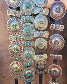 Custom Concho Belt-Accessories-Crooked Horn Company, Online Women's Fashion Boutique in San Tan Valley, Arizona 85140