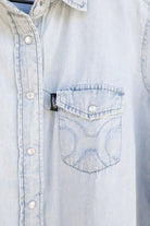 Del Denim Top-Shirts-Crooked Horn Company, Online Women's Fashion Boutique in San Tan Valley, Arizona 85140