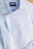 Del Denim Top-Shirts-Crooked Horn Company, Online Women's Fashion Boutique in San Tan Valley, Arizona 85140