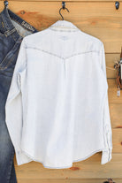 Del Denim Top-Shirts-Crooked Horn Company, Online Women's Fashion Boutique in San Tan Valley, Arizona 85140