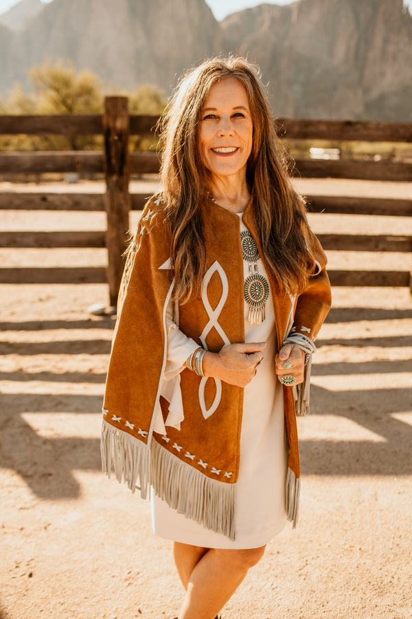 High Horse Carmel Cape-Jacket-Crooked Horn Company, Online Women's Fashion Boutique in San Tan Valley, Arizona 85140