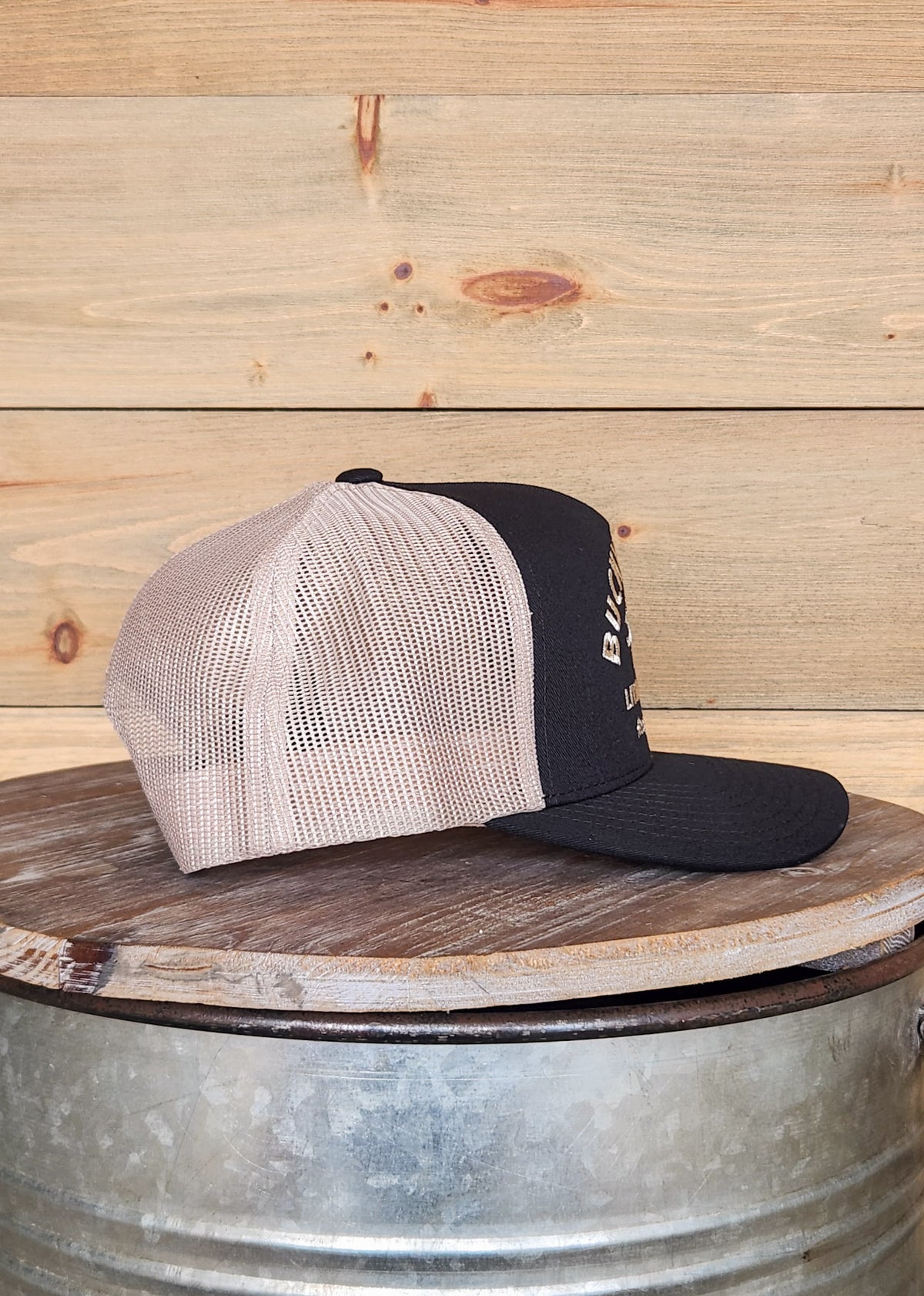Buck Hard Black Hat-Accessories-Crooked Horn Company, Online Women's Fashion Boutique in San Tan Valley, Arizona 85140