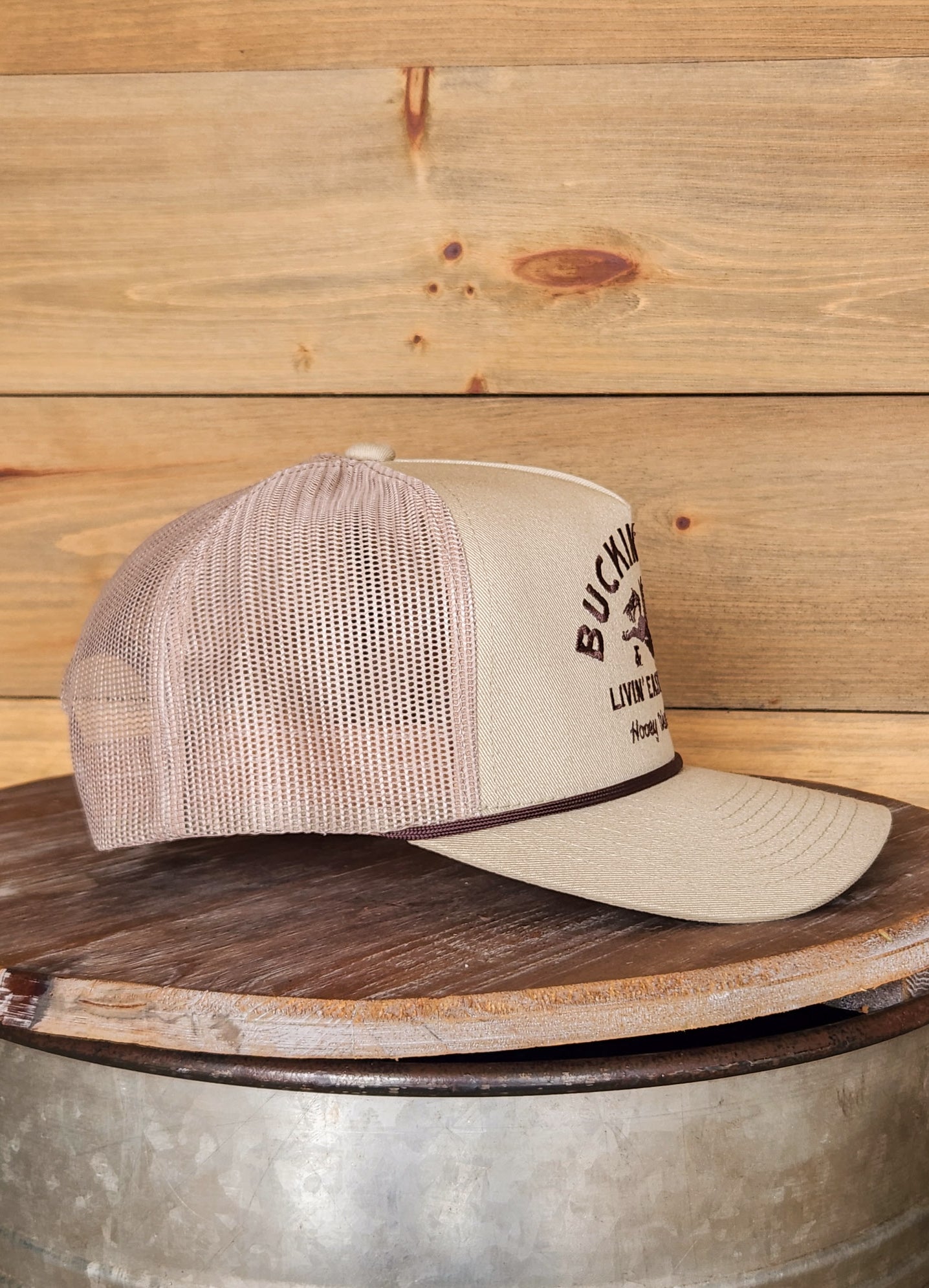 Buck Hard Tan Hat-Accessories-Crooked Horn Company, Online Women's Fashion Boutique in San Tan Valley, Arizona 85140