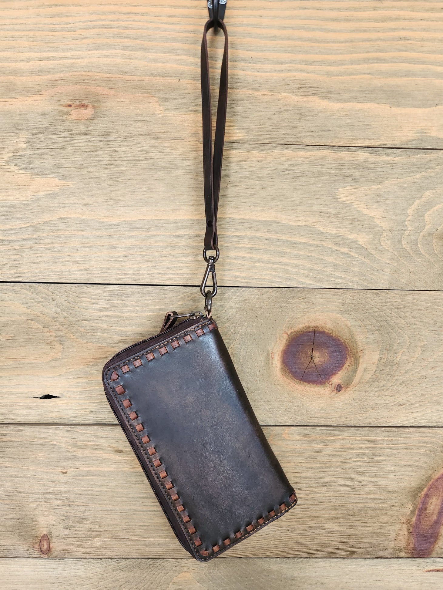 Bandera Chocolate Bifold Wallet-Purses/Bags-Crooked Horn Company, Online Women's Fashion Boutique in San Tan Valley, Arizona 85140