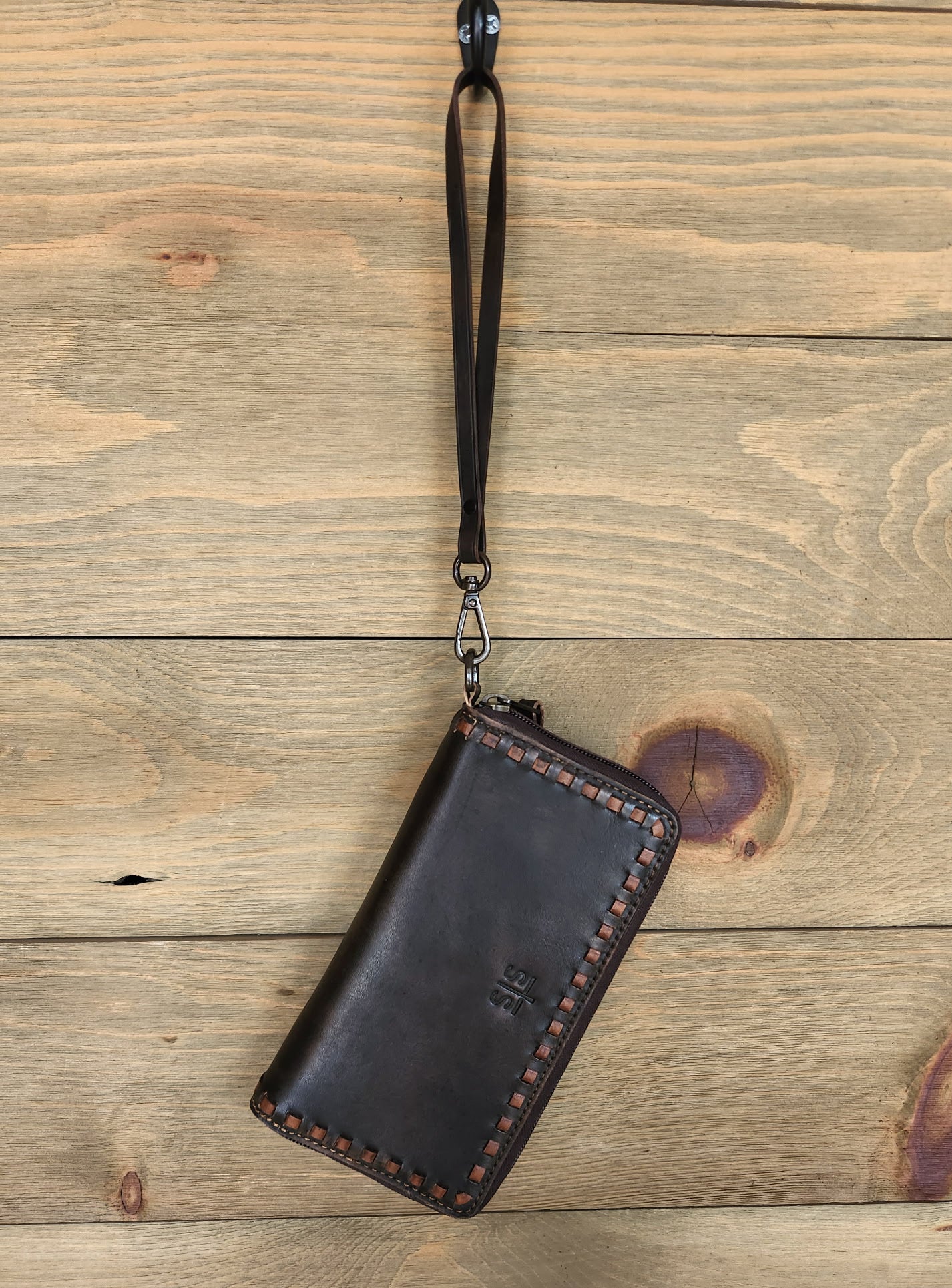 Bandera Chocolate Bifold Wallet-Purses/Bags-Crooked Horn Company, Online Women's Fashion Boutique in San Tan Valley, Arizona 85140