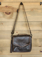 Bandera Chocolate Dakota Crossbody-Purses/Bags-Crooked Horn Company, Online Women's Fashion Boutique in San Tan Valley, Arizona 85140