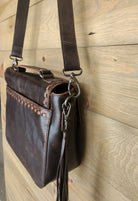 Bandera Chocolate Dakota Crossbody-Purses/Bags-Crooked Horn Company, Online Women's Fashion Boutique in San Tan Valley, Arizona 85140