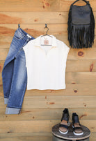 Kris Popover Top-Shirts-Crooked Horn Company, Online Women's Fashion Boutique in San Tan Valley, Arizona 85140