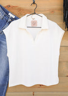 Kris Popover Top-Shirts-Crooked Horn Company, Online Women's Fashion Boutique in San Tan Valley, Arizona 85140