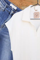 Kris Popover Top-Shirts-Crooked Horn Company, Online Women's Fashion Boutique in San Tan Valley, Arizona 85140