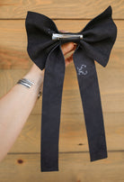 Leather Bow-Accessories-Crooked Horn Company, Online Women's Fashion Boutique in San Tan Valley, Arizona 85140