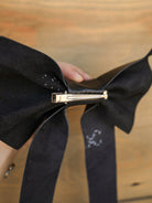 Leather Bow-Accessories-Crooked Horn Company, Online Women's Fashion Boutique in San Tan Valley, Arizona 85140