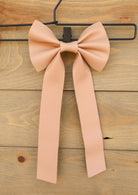 Leather Bow-Accessories-Crooked Horn Company, Online Women's Fashion Boutique in San Tan Valley, Arizona 85140