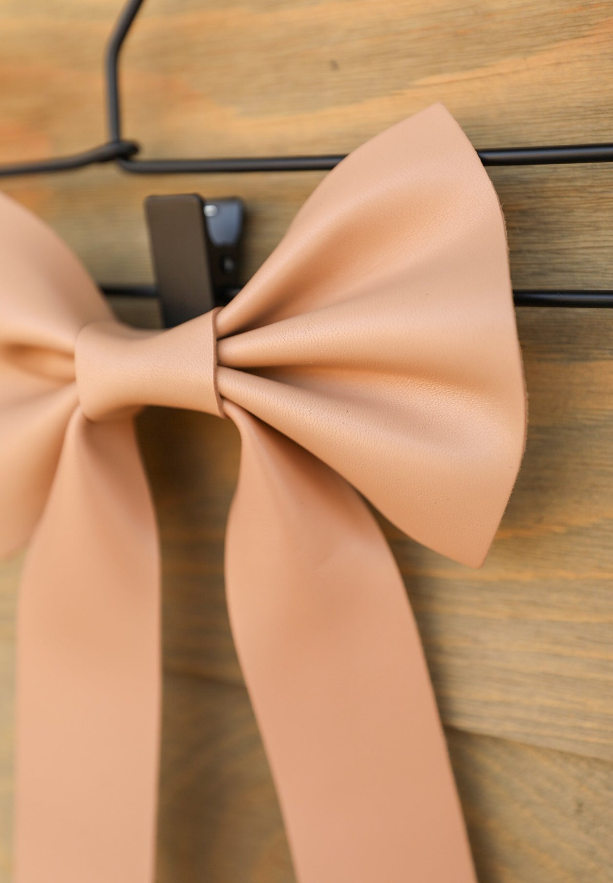 Leather Bow-Accessories-Crooked Horn Company, Online Women's Fashion Boutique in San Tan Valley, Arizona 85140