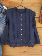 Mills Top-Shirts-Crooked Horn Company, Online Women's Fashion Boutique in San Tan Valley, Arizona 85140