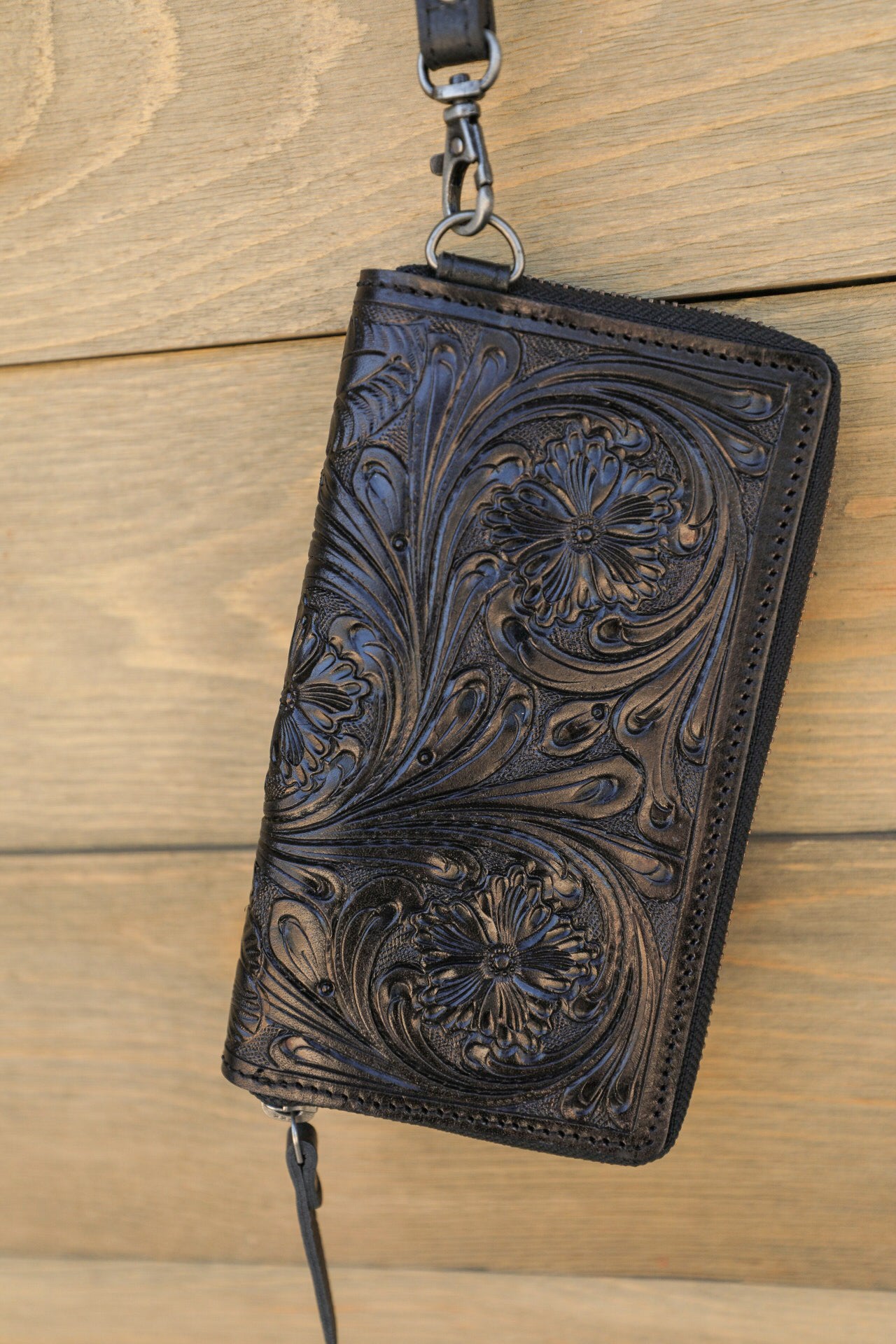 San Jon Wallet Black-Purses/Bags-Crooked Horn Company, Online Women's Fashion Boutique in San Tan Valley, Arizona 85140