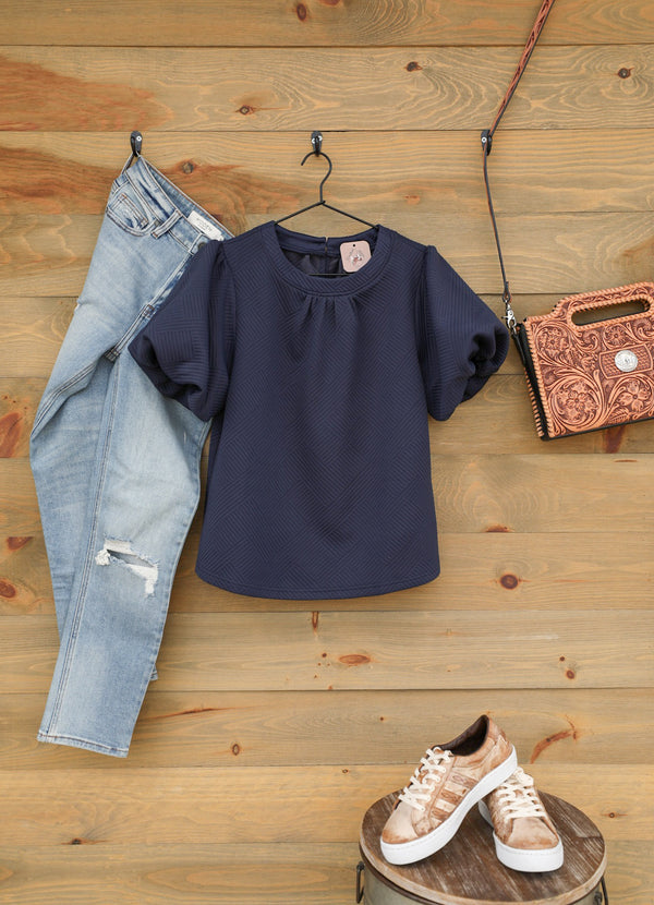 Snowflake Top-Shirts-Crooked Horn Company, Online Women's Fashion Boutique in San Tan Valley, Arizona 85140