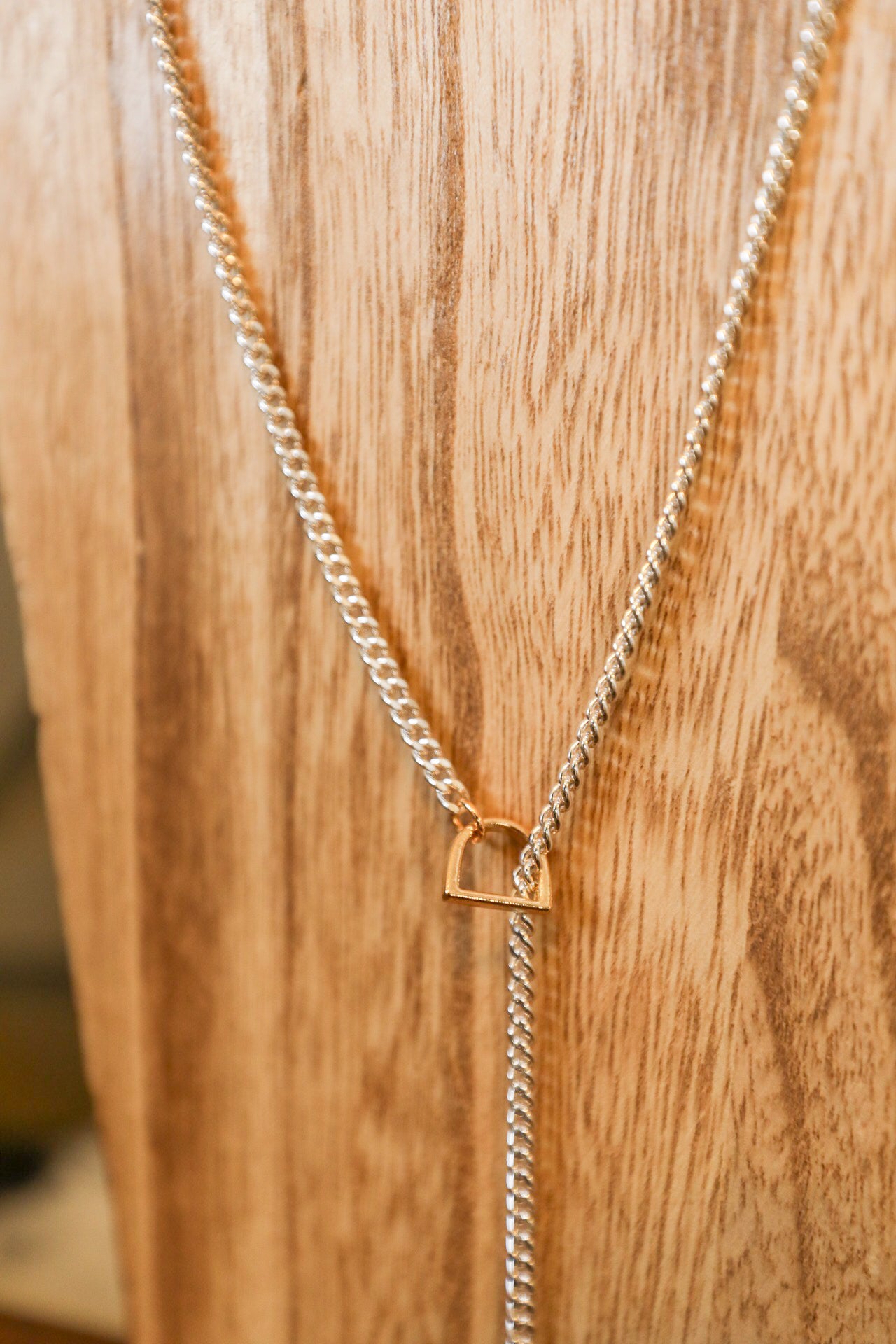 Stirrup Necklace-Jewelry-Crooked Horn Company, Online Women's Fashion Boutique in San Tan Valley, Arizona 85140