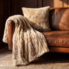 Ruched Rabbit Throw-Home Goods-Crooked Horn Company, Online Women's Fashion Boutique in San Tan Valley, Arizona 85140