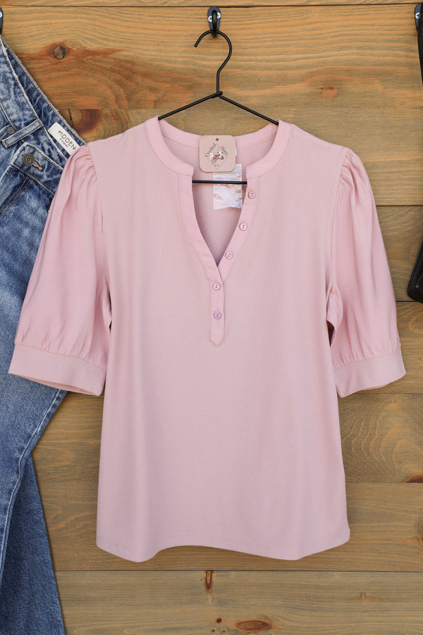 Tanner Top Rose-Shirts-Crooked Horn Company, Online Women's Fashion Boutique in San Tan Valley, Arizona 85140