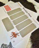 Weekly Plan Notepad-Stationery-Crooked Horn Company, Online Women's Fashion Boutique in San Tan Valley, Arizona 85140