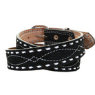 DJ Buck Stitch Suede Belt-Accessories-Crooked Horn Company, Online Women's Fashion Boutique in San Tan Valley, Arizona 85140