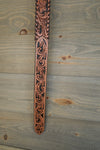Flower Tooled Belt-Accessories-Crooked Horn Company, Online Women's Fashion Boutique in San Tan Valley, Arizona 85140