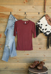 Brynn Top-Shirts-Crooked Horn Company, Online Women's Fashion Boutique in San Tan Valley, Arizona 85140
