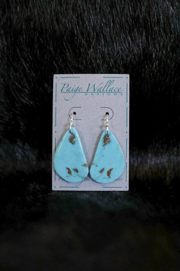 Bagdad Slab Earrings-Jewelry-Crooked Horn Company, Online Women's Fashion Boutique in San Tan Valley, Arizona 85140
