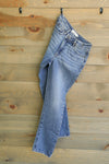 Tracey Crossover Jeans-Pants-Crooked Horn Company, Online Women's Fashion Boutique in San Tan Valley, Arizona 85140