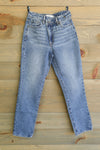Tracey Crossover Jeans-Pants-Crooked Horn Company, Online Women's Fashion Boutique in San Tan Valley, Arizona 85140