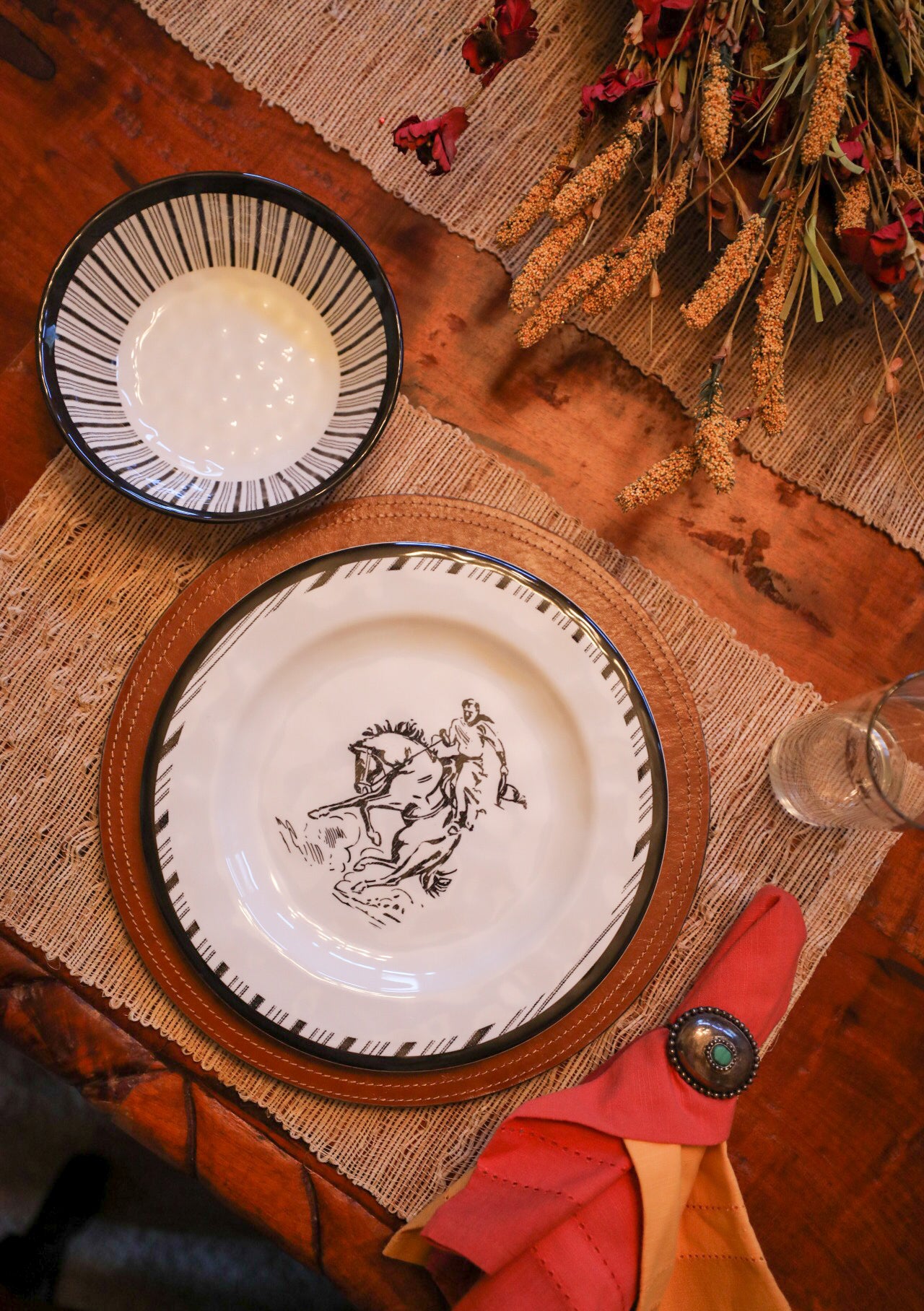 Ranch Dinner Plate-Home Goods-Crooked Horn Company, Online Women's Fashion Boutique in San Tan Valley, Arizona 85140