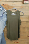 Cleo Tawny Tank Top-Shirts-Crooked Horn Company, Online Women's Fashion Boutique in San Tan Valley, Arizona 85140