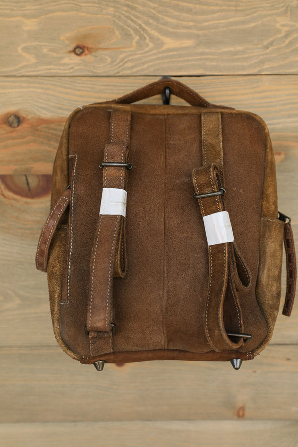 Women's Vegan Suede Leather Mini Backpack — ERucks