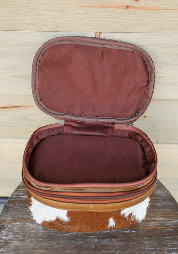 Stacked Makeup Bag-Purses/Bags-Crooked Horn Company, Online Women's Fashion Boutique in San Tan Valley, Arizona 85140
