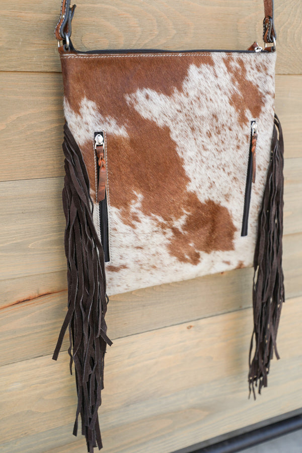 BROWN COWHIDE BAGS Elegant Leather Bag Cowhide Totebag Brown White Fur  Purses Small Tote Pony Hair Bag Crossbody Cow Fur Bag - Etsy