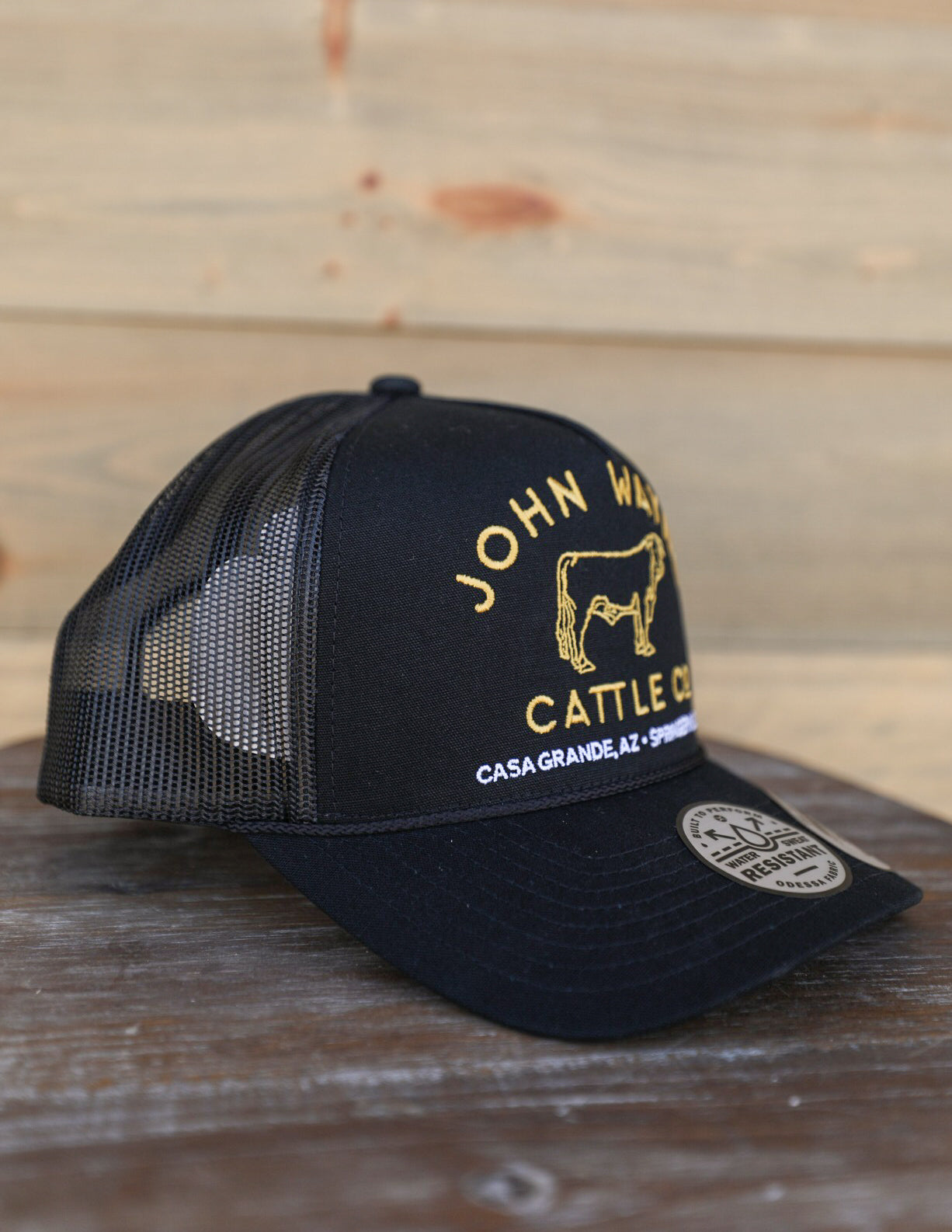 John Wayne Black Hat-Accessories-Crooked Horn Company, Online Women's Fashion Boutique in San Tan Valley, Arizona 85140