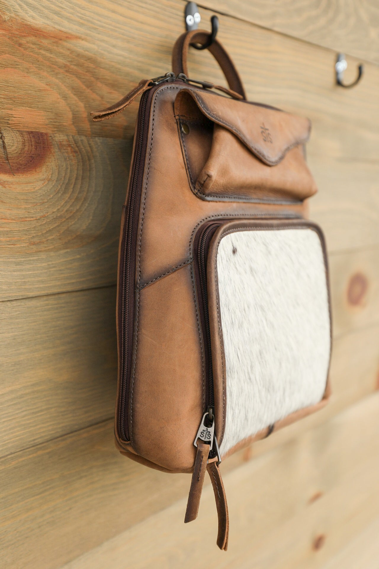 Cowhide Sunny Backpack-Purses/Bags-Crooked Horn Company, Online Women's Fashion Boutique in San Tan Valley, Arizona 85140