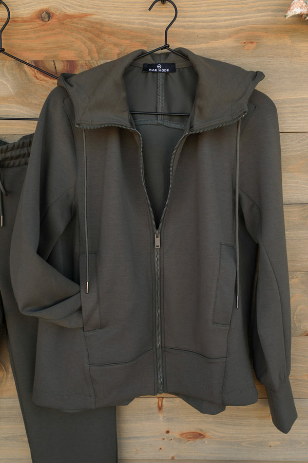 Paula Jacket-Lounge / Activewear-Crooked Horn Company, Online Women's Fashion Boutique in San Tan Valley, Arizona 85140