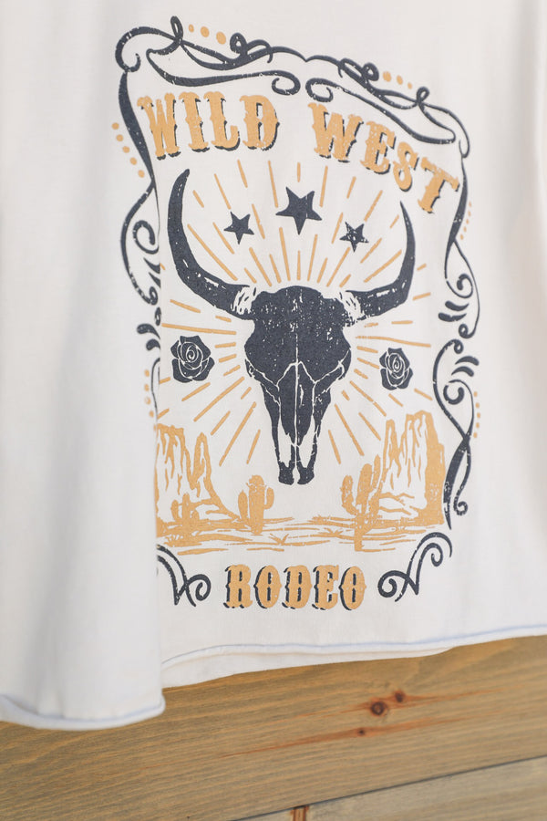 WW Rodeo Tee-Graphic Tee-Crooked Horn Company, Online Women's Fashion Boutique in San Tan Valley, Arizona 85140