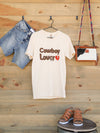 Cowboy Lover Tee-Graphic Tee-Crooked Horn Company, Online Women's Fashion Boutique in San Tan Valley, Arizona 85140