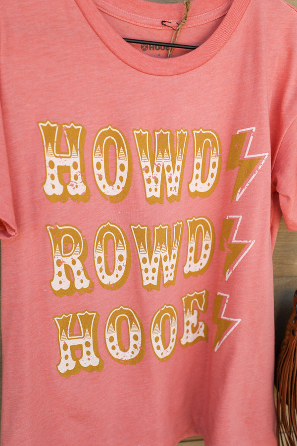 Howdy Rowdy Tee-Graphic Tee-Crooked Horn Company, Online Women's Fashion Boutique in San Tan Valley, Arizona 85140