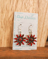 Coral Starburst Earrings-Jewelry-Crooked Horn Company, Online Women's Fashion Boutique in San Tan Valley, Arizona 85140
