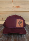 CHC Maroon Hat-Hat-Crooked Horn Company, Online Women's Fashion Boutique in San Tan Valley, Arizona 85140