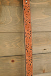 Floral Basket Weave Belt-Accessories-Crooked Horn Company, Online Women's Fashion Boutique in San Tan Valley, Arizona 85140
