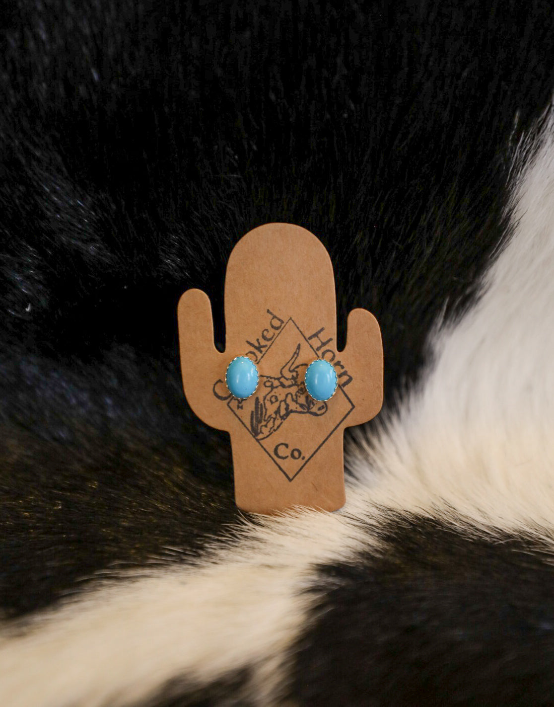 Genuine Turquoise Earrings-Jewelry-Crooked Horn Company, Online Women's Fashion Boutique in San Tan Valley, Arizona 85140